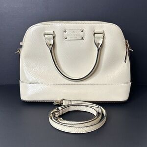 Kate Spade crème/off white mini satchel, Crossbody bag